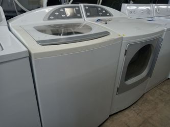 GE Profile Harmony top load washer and dryer set - Free delivery