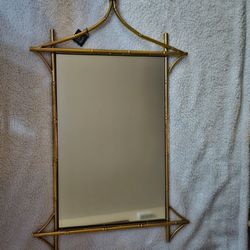 Flat Metal Wall Mirror