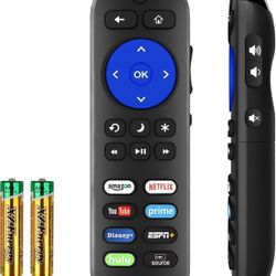 Set of 2 - Remote for Roku Players and Roku TV Remote