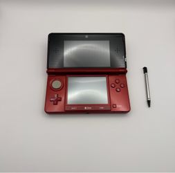 Nintendo 3DS Red Handheld System Console