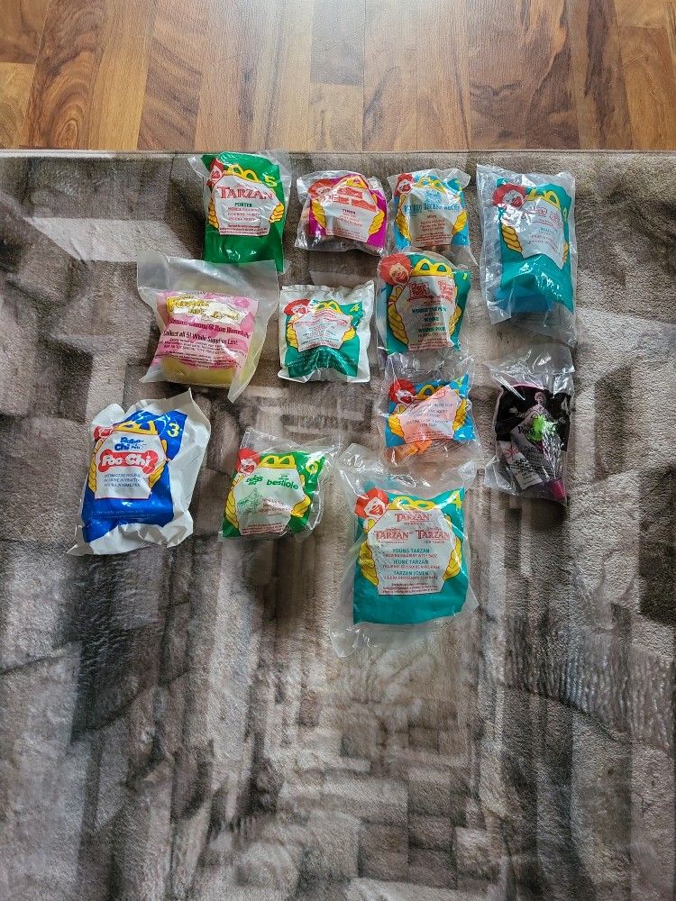 Old McDonalds Happy Meal Toys
