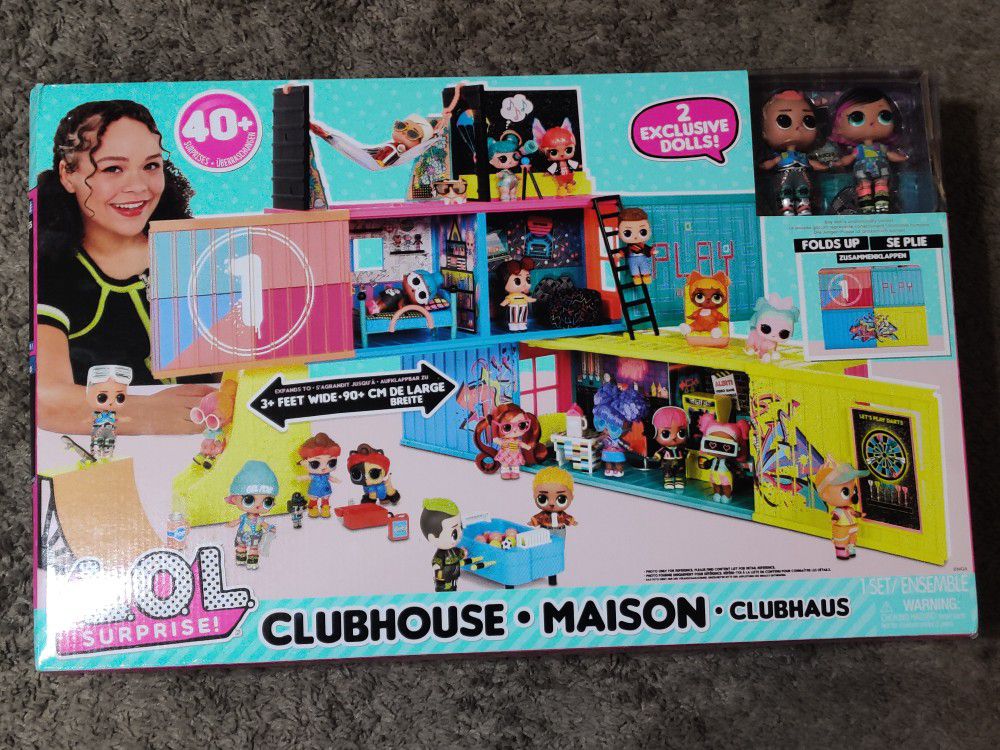LOL SURPRISE Clubhouse 2 Exclusive Dolls Switch Arcade Series 40+ Surprises