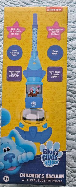 Blue clues children vacuum toy