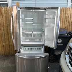 LG Fridge For Sale – French Fridge (Needs Repair)