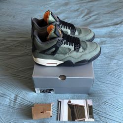 Air Jordan4 x Undefeated 'Deep Green'  Size 10.5 IB1519-200
