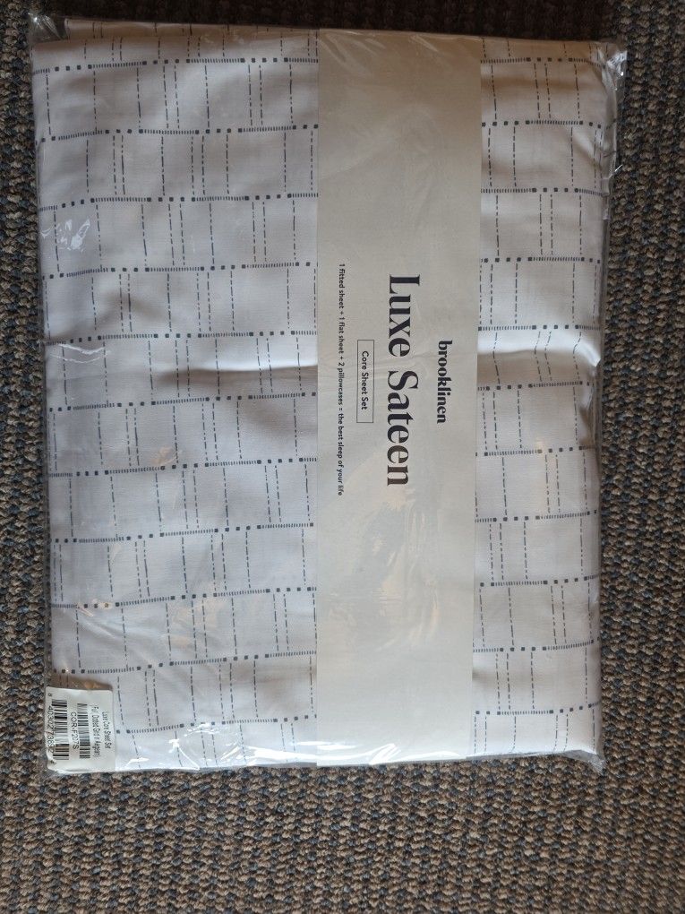 Brooklinen Sheets New Never Opened