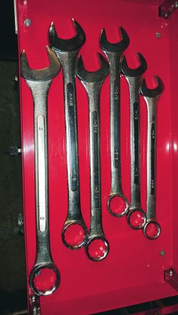 Oversized Open Wrench Set
