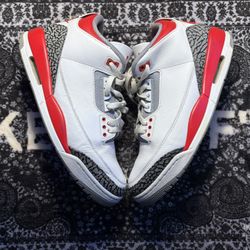 Jordan Retro 3 Fire Red