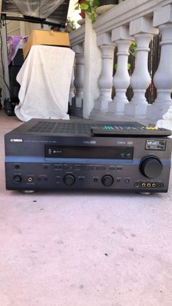 Yamaha receiver Bluetooth system.