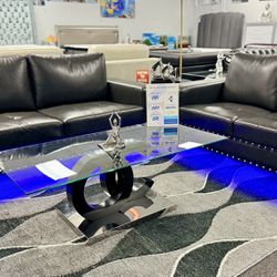 Beautiful Grey Sofa&Loveseat With LED Lighting On Sale Now $699 (Huge saving)