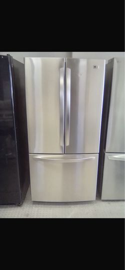 LG 33” 3-door Stainless Steel Refrigerator
