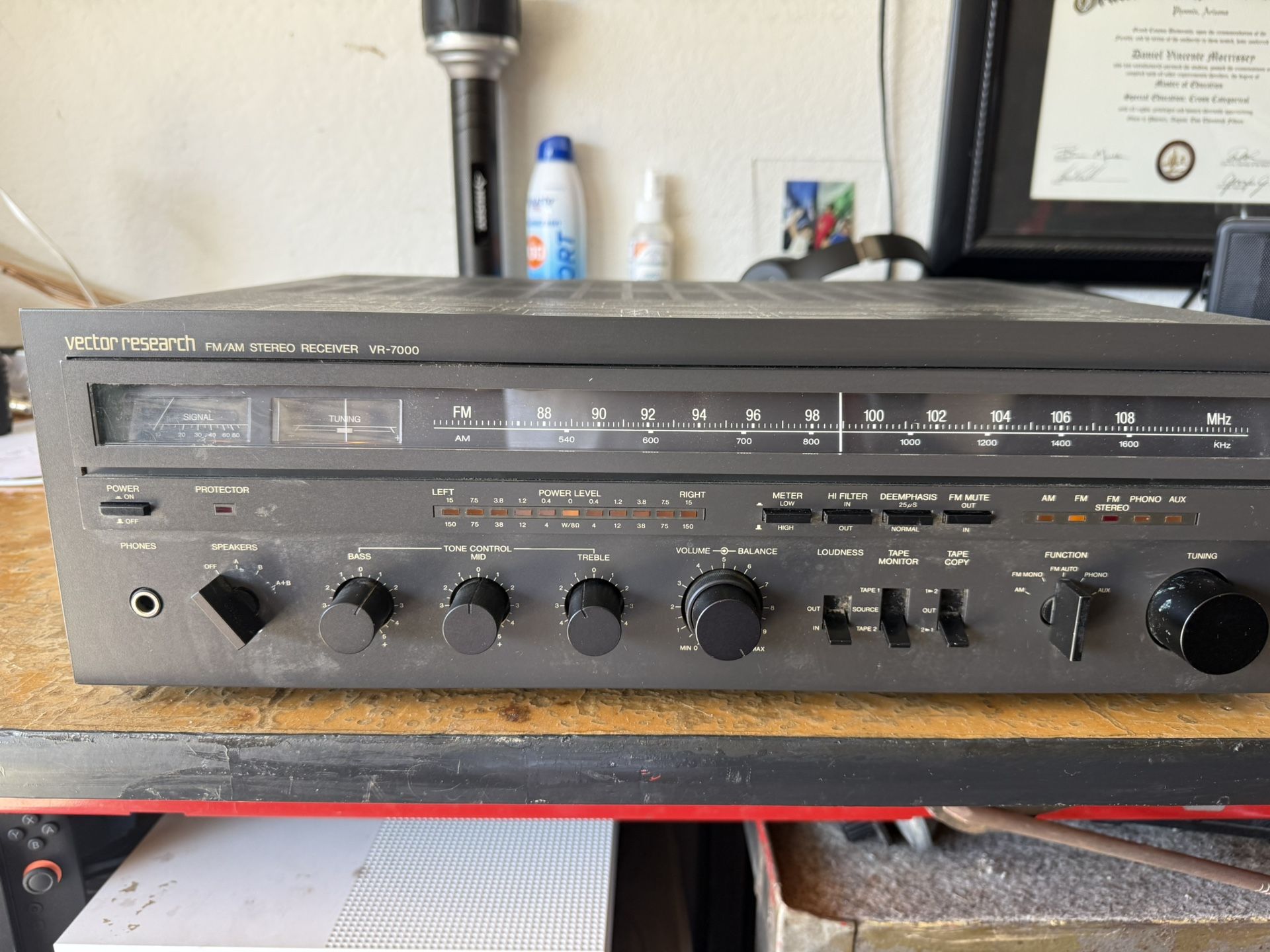 Vector Research Receiver Stereo