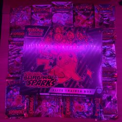 Elite Trainer Pokémon Box And Packs