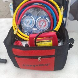 Kozyvacu Model .kzta350f  Auto Ac Repair Complete Tool Kit 