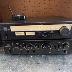 Sansui tuner/ Amp Combo 