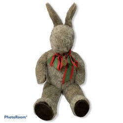 Vintage 1982 Little Folk Plush Bunny Rabbit