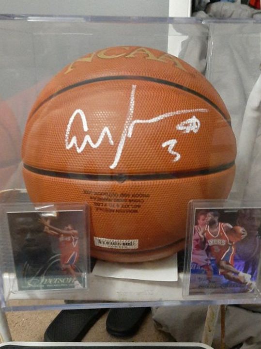 Allen Iverson Autographed Basketball