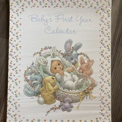 Baby’s 1st & 2nd Years  Calendar Books 