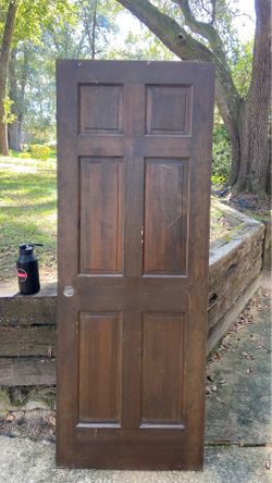 Solid wood door