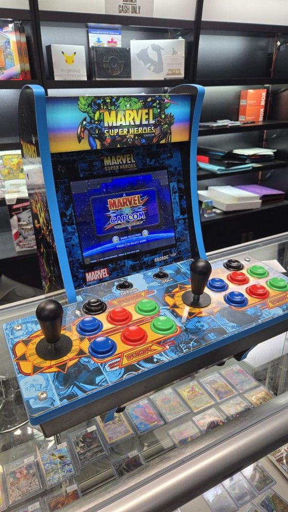 1up Countercade Marvel Vs Capcom 2 Player Machine