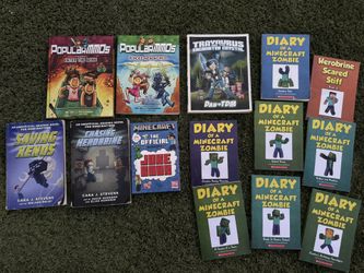 Set of 14 kids Minecraft books