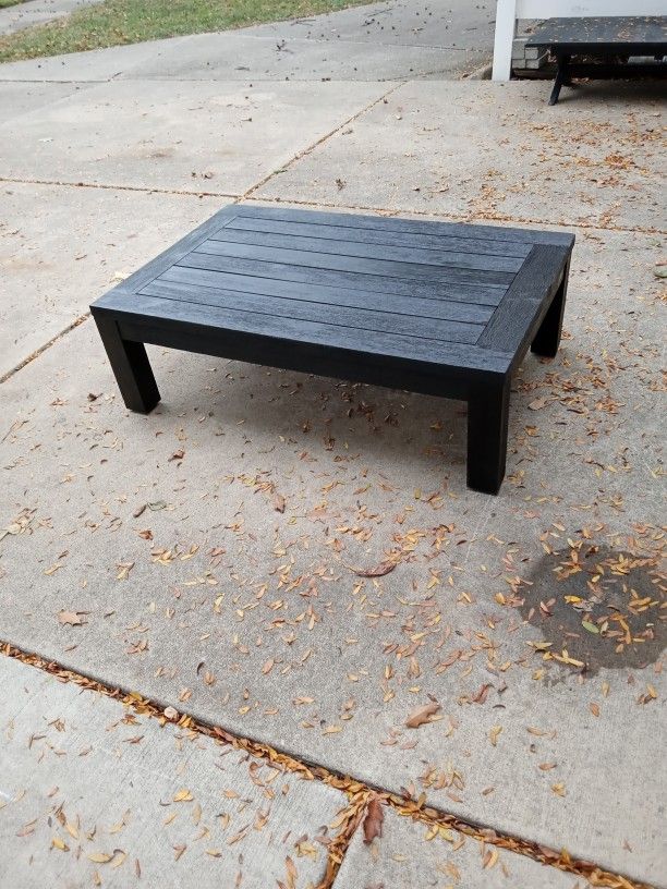 Black Coffee Table