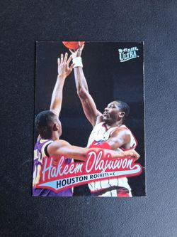 Hakeem Olajuwon 96-97 fleer Ultra #42