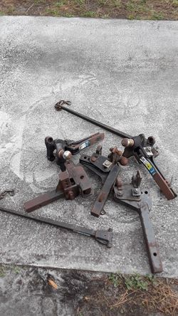 Heavy duty receiver hitches and equalizer bars