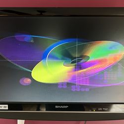 Sharp LC-22DV24U 22" 16:10 LCD with Side Loading DVD Player