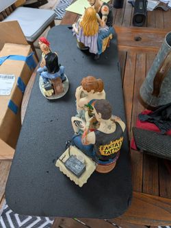 Tattoo Figurines  3 Total They Are Beautiful 