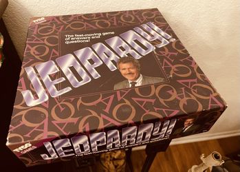 Jeopardy Double J  Game Fast Moving Game Of Answers Questions 1993