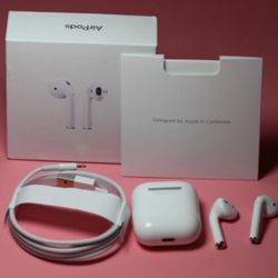 AirPods 2nd Gen Wireless White Case Sealed 