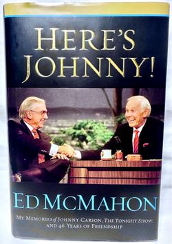 Ed McMahon Signed Book First Edition "Here's Johnny" with Photos