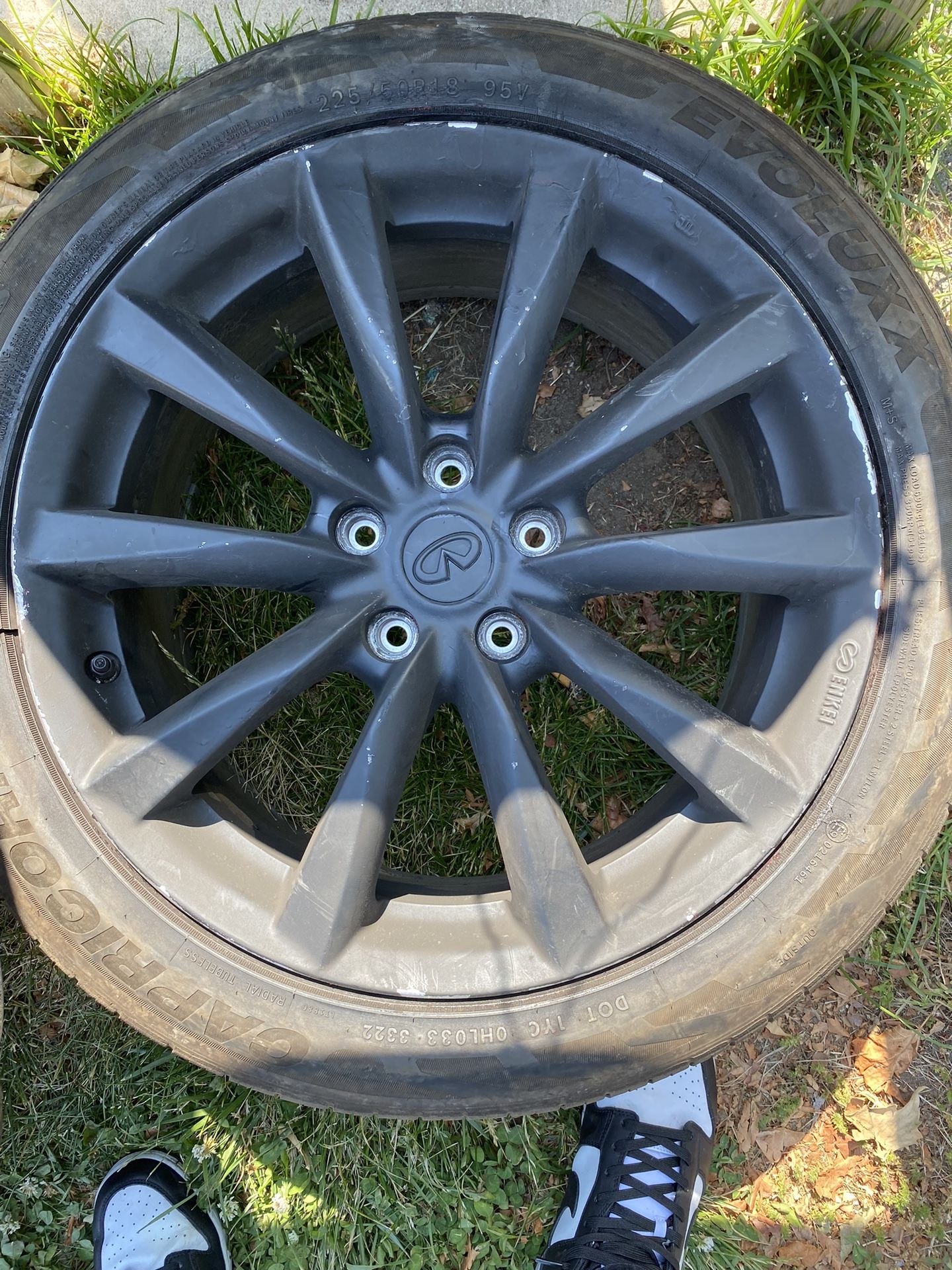 225/50R18 95v Infiniti Rims And Tires