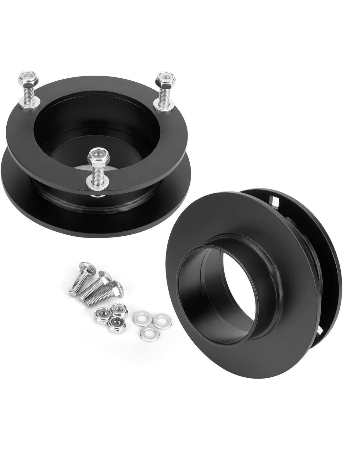 2" Front Leveling Lift Kits for 4WD Do-dge Ram 1-2001,1 Ram 2500,1 Ram 3500 Truck, (Set of 2) 2 Inch Solid Steel Struct Spacer