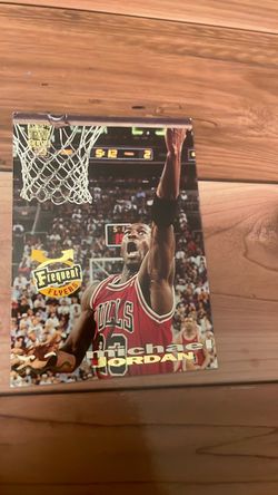 Michael Jordan Topps Stadium Club Frequent Flyers Card