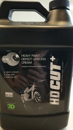 3d heavy paint defect leveling cream HD cut+