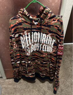 Billionaire boys club tiger camo hoodie