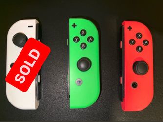 3 Original Joycons (Read Description)