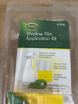 Window film installation kit