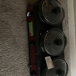 Triple Crock Pot $20