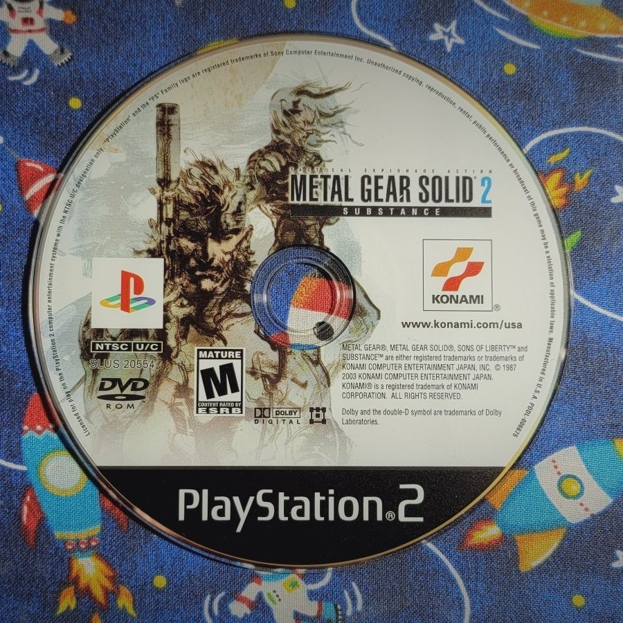 Metal Gear Solid 2 Substance Sony Playstation 2 PS2 Black Label Game Disc  for Sale in Plano, TX - OfferUp
