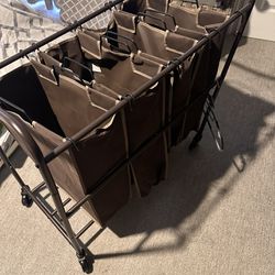 Laundry basket - 4 Compartment
