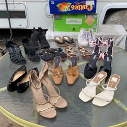 Shoes:  Sz 8 1/2.  9.      $3.00.  Shoes & Heels.    Chino, Ca