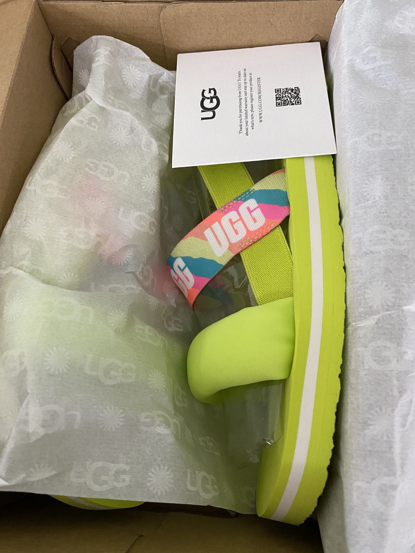 UGG Girls sandals Size 3 New