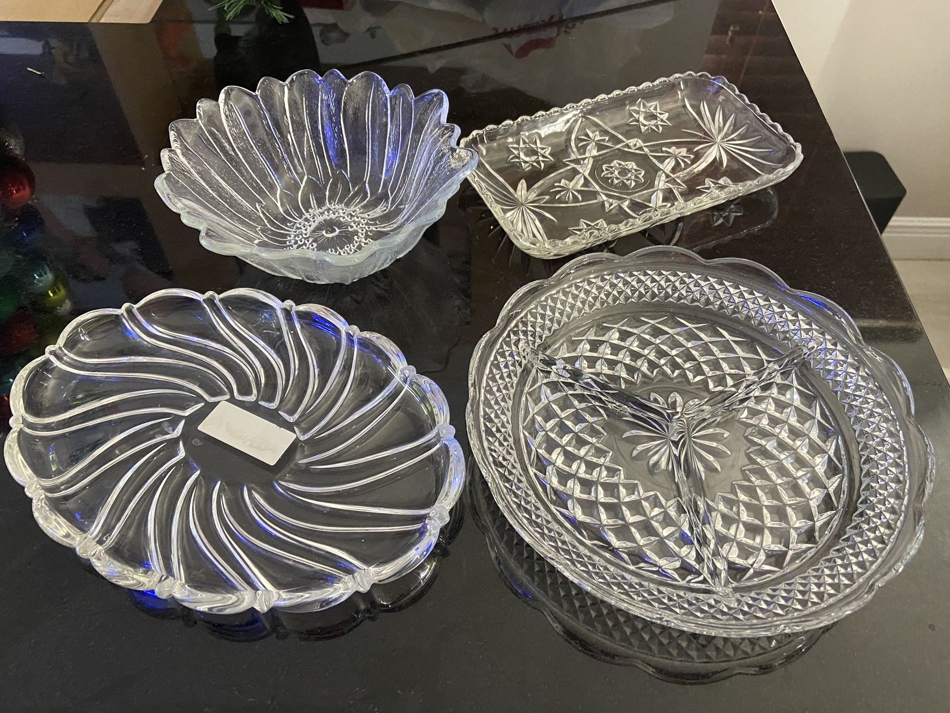 Crystal Decor Dishes