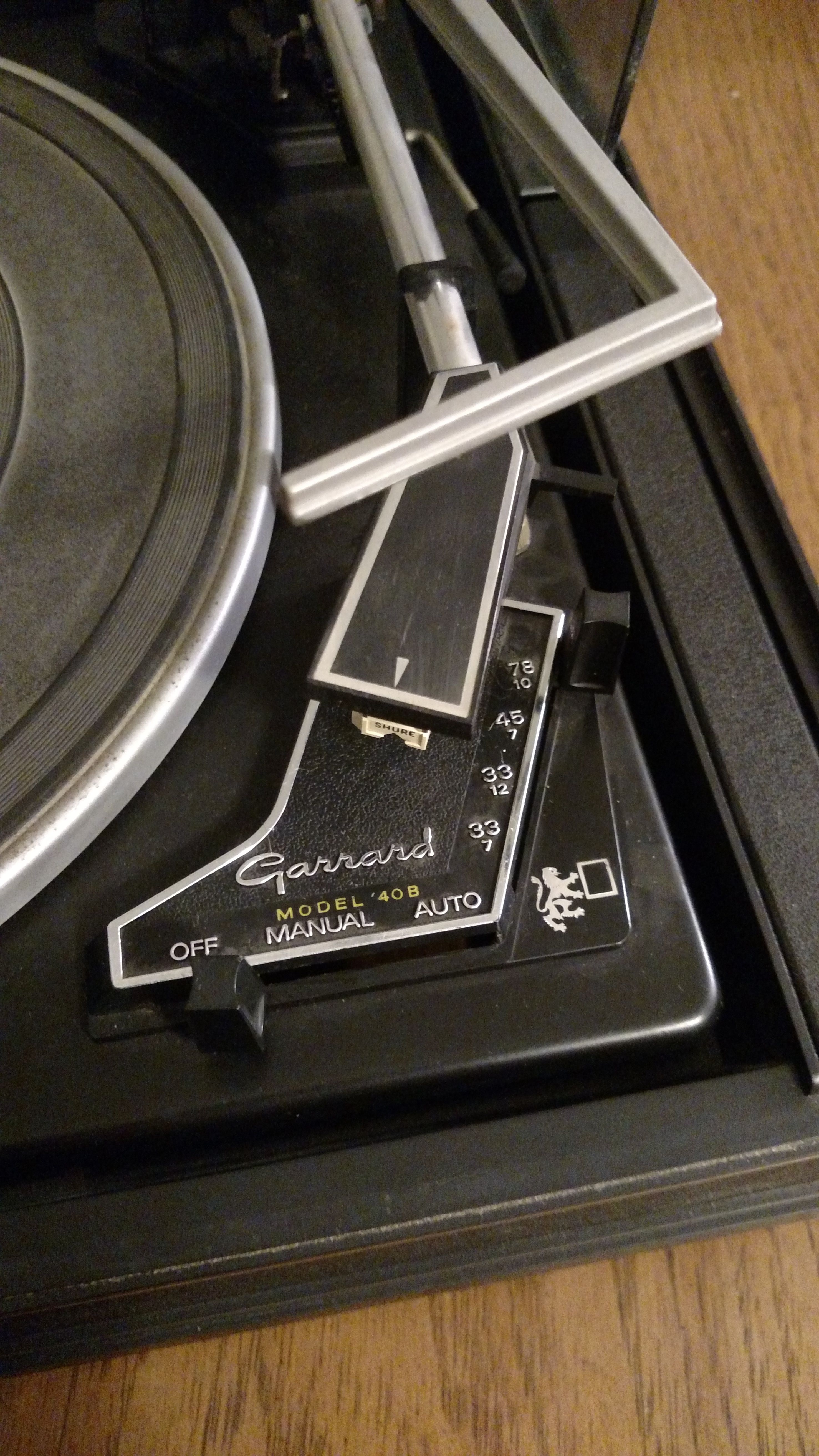 📻📻📻Garrard 40B turntable vintage record player 📻📻📻