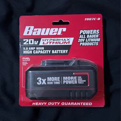 Bauer 20V 5.0AMP Hour Battery Pack
