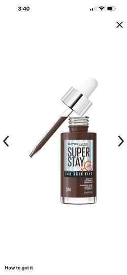 Maybelline Super Stay 24H Skin Tint Foundation with Vitamin C - 374