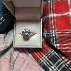 Diamond Moistenite Ring  Size 12